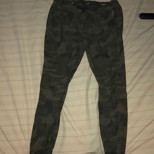 Camo joggers